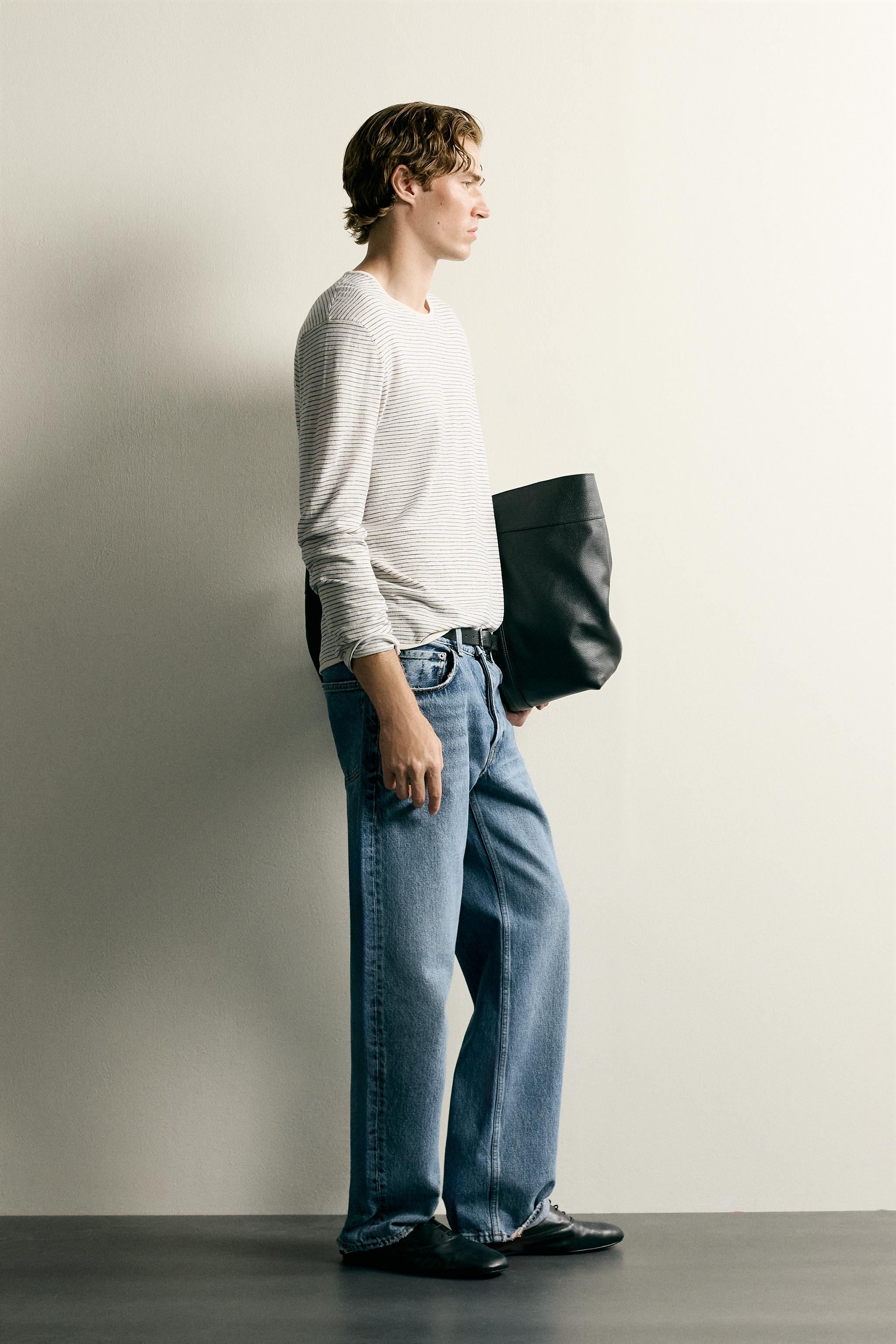 LIGHTWEIGHT STRIPED JACQUARD JUMPER